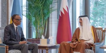 President Kagame meet Amir of Qatar