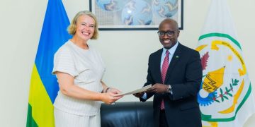 Rwanda Welcomes Four New Envoys as Minister Nduhungirehe Receives Letters of Credence