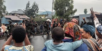 Goma city woke up to a hail of explosions