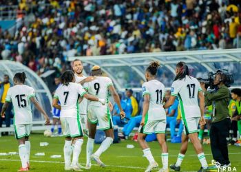 Osimhen Brace Sinks Rwanda as Nigeria Secures First three points 