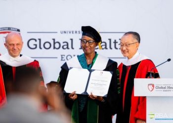 UGHE Awards Honorary Doctorate to Rwanda’s First Lady Jeannette Kagame