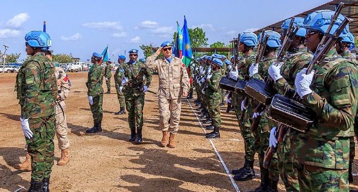 Rwandan Peacekeepers Honoured with UN Medals for Outstanding Service in South Sudan