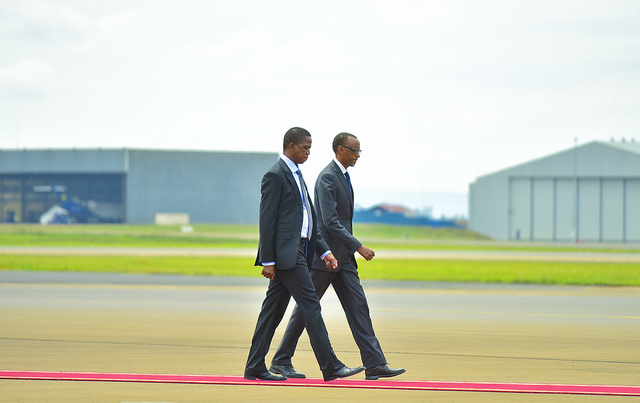 Zambian President in Rwanda for state visit