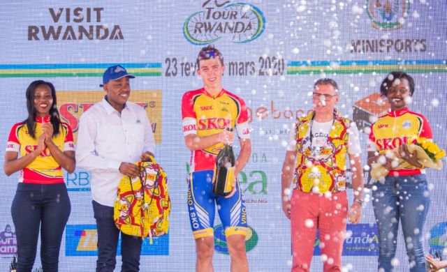 Kazakh Yevgeniy Fedorov wins first stage Tour of Rwanda 2020