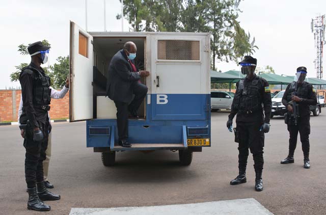 RIB parades Paul Rusesabagina suspected of terrorism