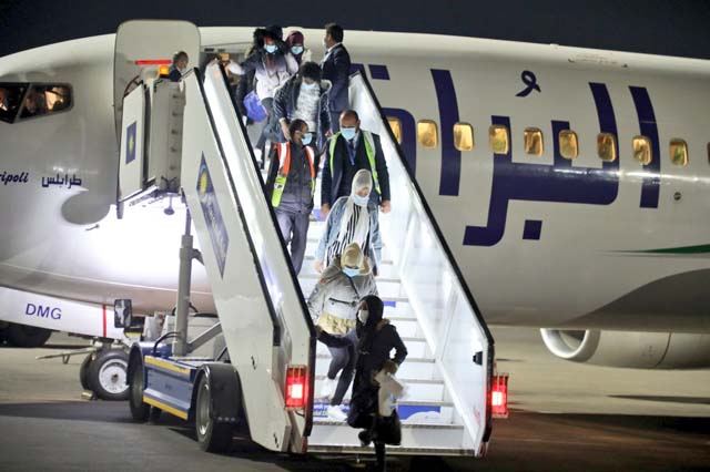 Asylum seekers evacuated from Libya arrives in Rwanda