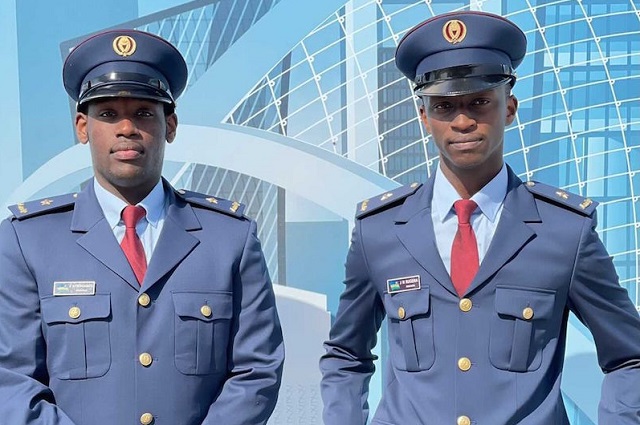 Air College in Qatar graduate as two Rwandan pilots