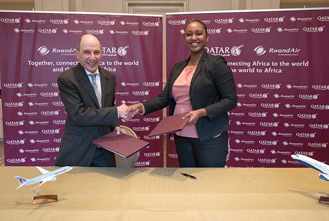 RwandAir and Qatar Airways seal milestone codeshare agreement
