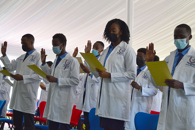 White Coat Ceremony inaugurated at the Adventist School of Medicine of East-Central Africa in Kigali