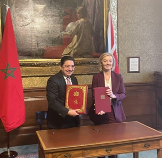 Moroccan Foreign Minister Bourita Meets British Counterpart in London, Ms. Liz Truss