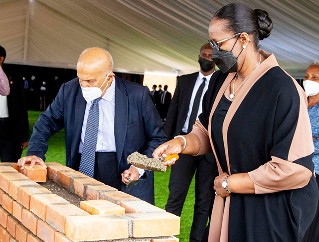 Rwanda 's First Lady launches construction of a heart centre
