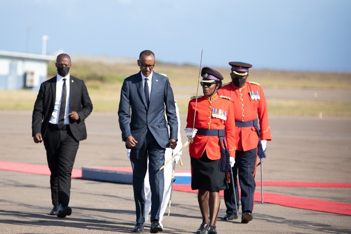 President Kagame in Jamaica for first ever State Visit