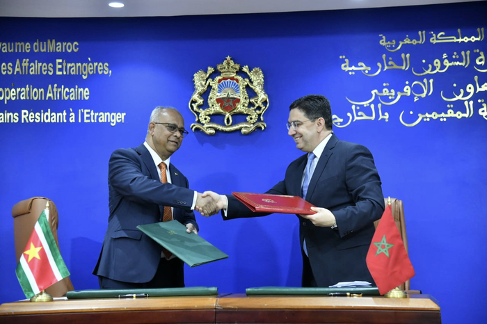 Joint Statement: Morocco, Suriname Highly Appraise Level of Bilateral Relations