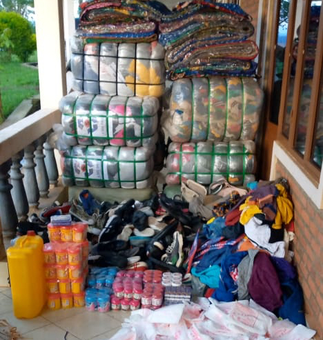 Over 12 bales of smuggled clothes seized by Police in Nyamasheke: