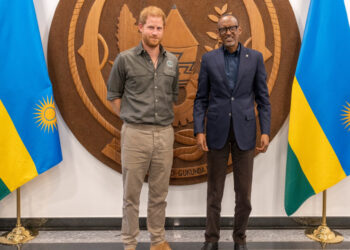 Prince Harry visits Rwanda on a wildlife conservation trip