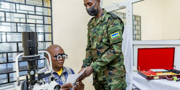 RDF provides medical treatment in Tanzania during EAC Armed Forces Civil Military activities