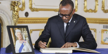President Kagame in the UK for the funeral of late Queen Elizabeth II