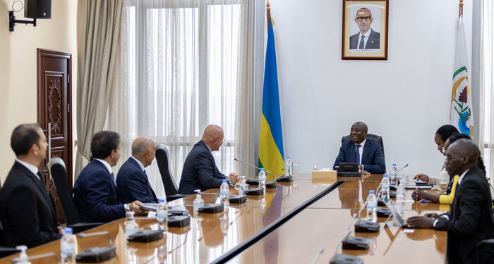 Premier Ngirente receives Turkish investors, Doğuş Group