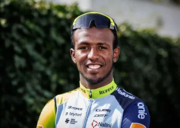 Eritrean Biniam Girmay named African reader of the 2021