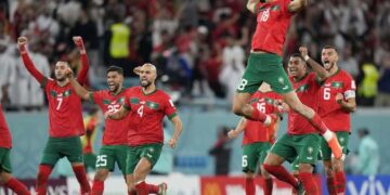 Morocco end 2022 as Africa’s highest ranked football nation