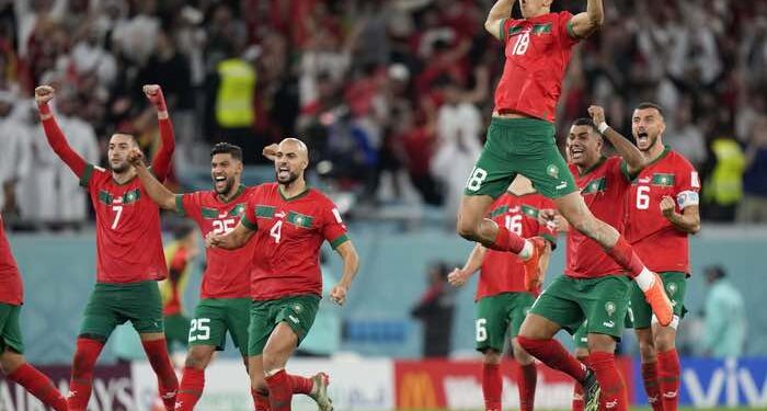 Morocco end 2022 as Africa’s highest ranked football nation