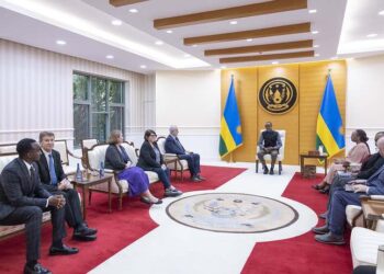 President Kagame receive US delegation from Kent State University    