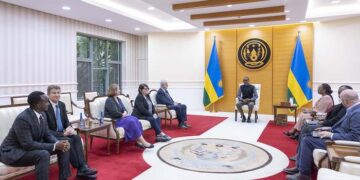 President Kagame receive US delegation from Kent State University    