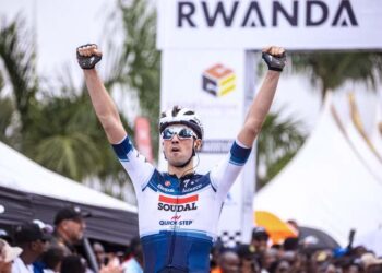 Ethan Vernon, first British winner in Tour du Rwanda