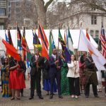 Commonwealth Secretary-General raises Peace Flag to mark Commonwealth Day