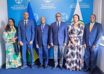 Minister Biruta receive ICGLR Executive Secretary