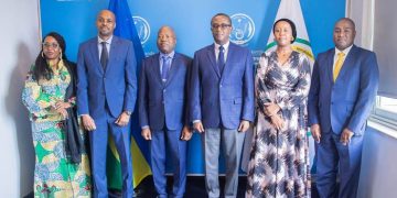 Minister Biruta receive ICGLR Executive Secretary