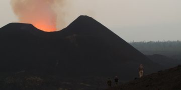 Nyamuragira volcano experiences volcanic activities