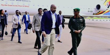 President Museveni’s son and Ugandan ministers in Kigali
