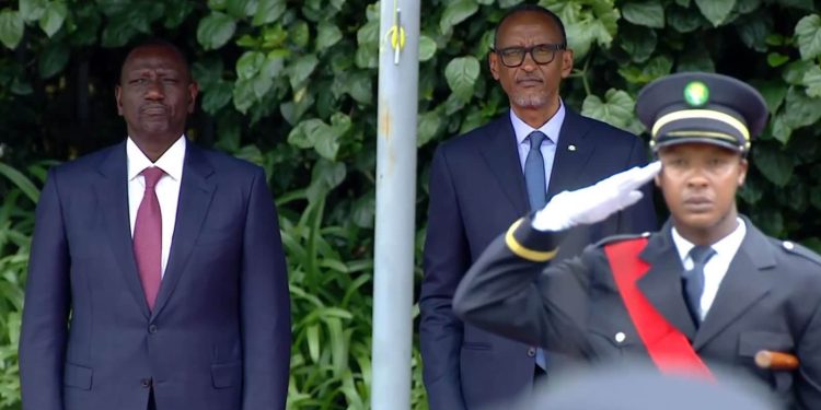 Kenya’s President Ruto arrives in Rwanda for 2-Day Visit