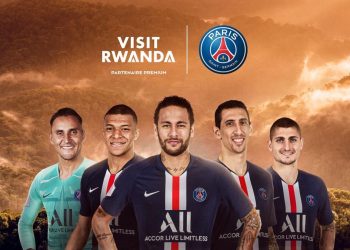 PSG extend Visit Rwanda training kit partnership