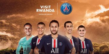 PSG extend Visit Rwanda training kit partnership
