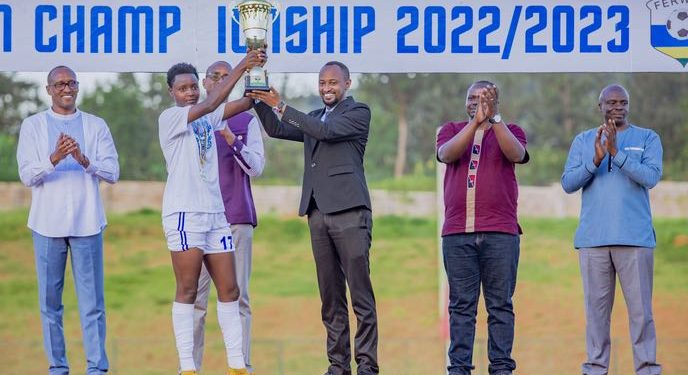 Rayon Sports women team crowned  2nd  Division Champions