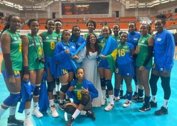Rwanda women volleyball team qualify for CAVB semi-finals
