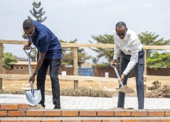 President Kagame breaks ground for ‘Zaria Court’ construction