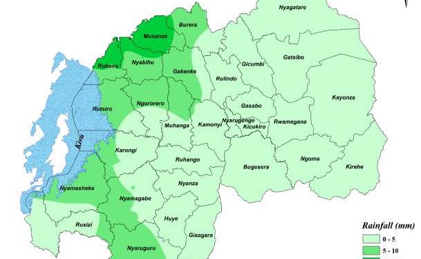 Weatherman warns of strong winds in parts of Rwanda