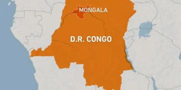 At least 17 people were killed by landslides in the northern DRC