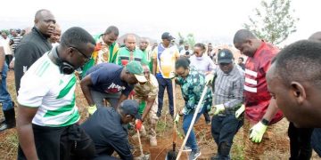 EALA MPs join participate in monthly Umuganda in Kigali