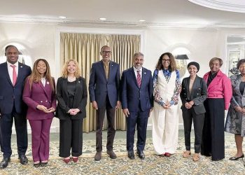 President Kagame meets members of the US Congressional Black Caucus