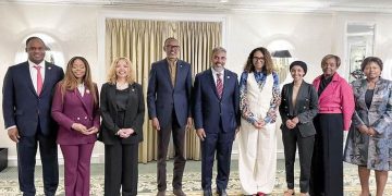President Kagame meets members of the US Congressional Black Caucus