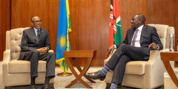 Kagame meets Kenyan counterpart Ruto in Dubia 