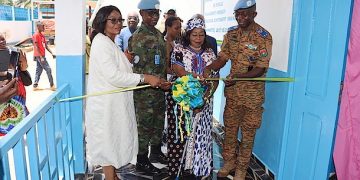 Rwandan peacekeepers in CAR hand over maternity facility