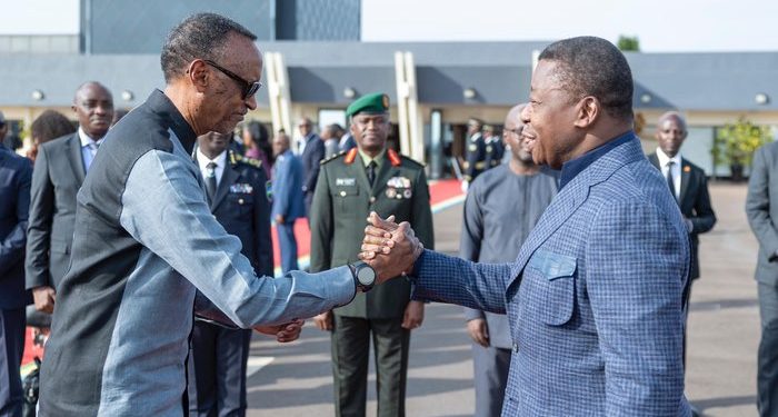 Rwanda and Togo Strengthen Ties as President Gnassingbé Begins 2-Day Visit