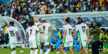 Osimhen Brace Sinks Rwanda as Nigeria Secures First three points 
