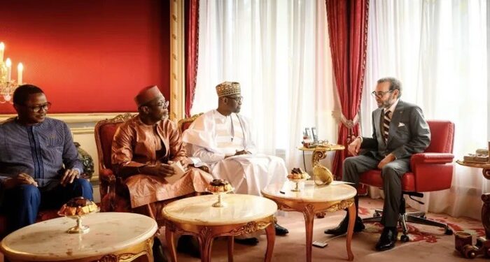 King Mohammed VI Receives three Sahel Alliance Foreign Ministers in Rabat