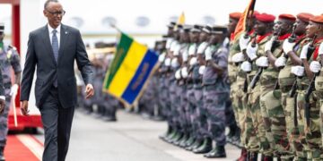 President Kagame Attends Inauguration of Gabon’s Brice Nguema